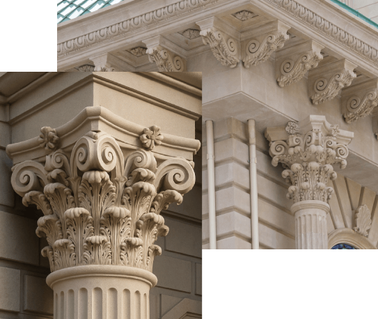 Daş üzərində oyma işləri 